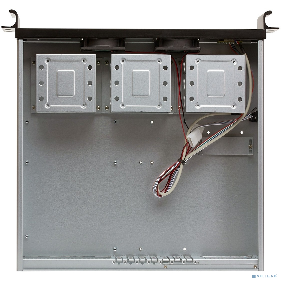 Exegate EX281968RUS Серверный корпус ExeGate Pro 2U420-06 <RM 19", высота 2U, глубина 420, БП 2U-500