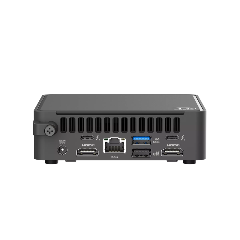 ПК NUC 15 Pro RNUC15CRKI300002 Intel Core 3 100U, 1.2 GHz - 4.7 GHz, 2x DDR5 SODIMM, no HDD, No OS, 