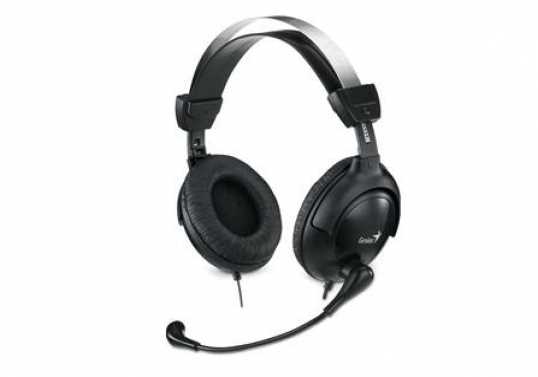 GENIUS HS-M505X черный 31710058101 {Наушники с микрофоном, 1.5м}