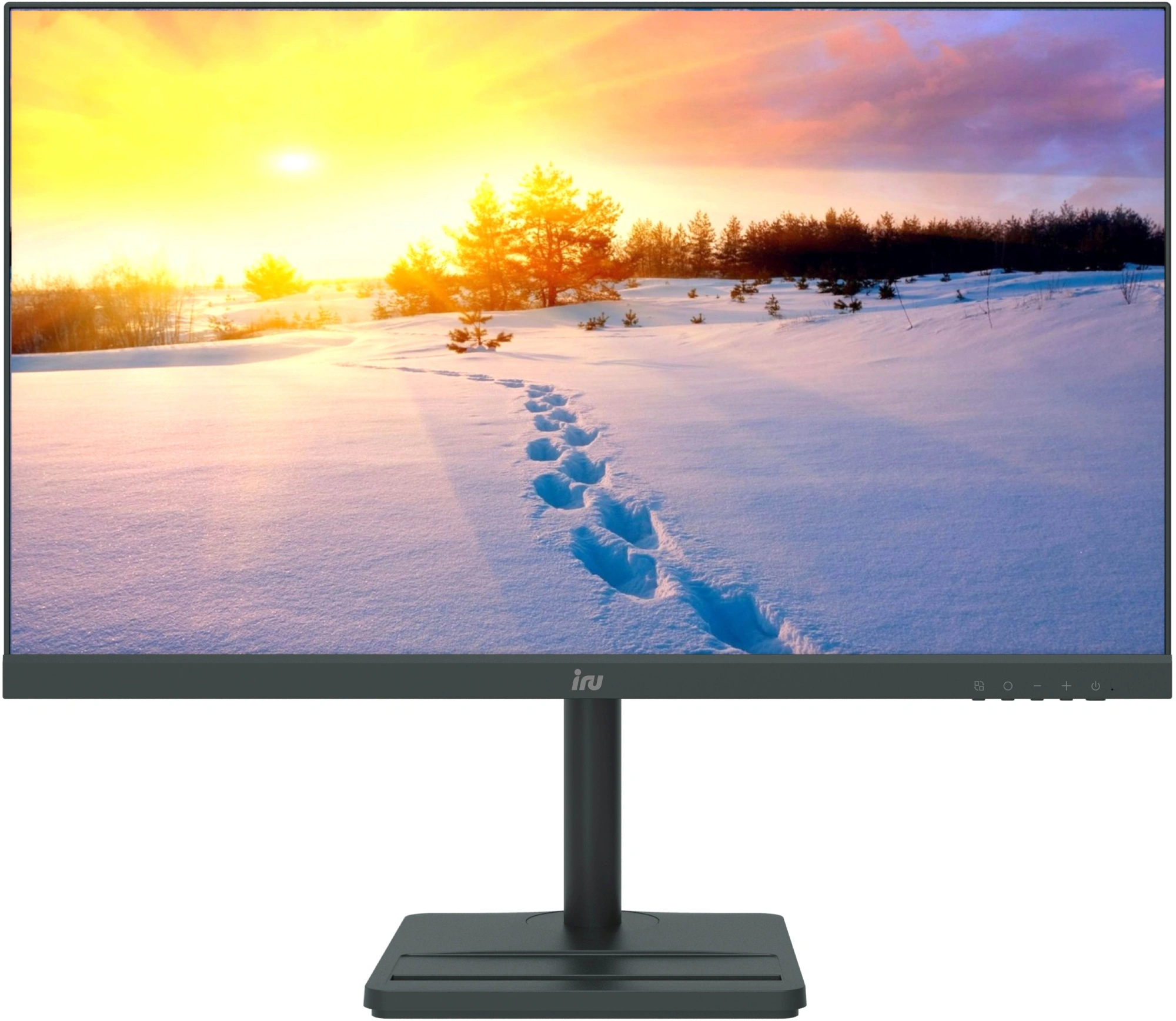 Моноблок IRU Strato 717 27" QHD i7 1255U (1.7) 16Gb SSD1Tb UHDG без ОС GbitEth WiFi BT 120W Cam черный 2560x1440