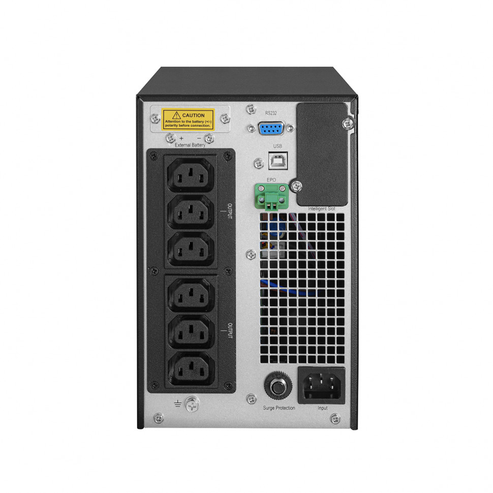 ИБП HIDEN EXPERT HE11001S, встроенные АКБ в корпусе (3х9А/ч), 1 kVA/1 kW (PF=1 {С двойным преобразов