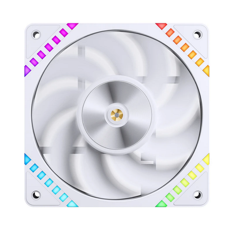 Кулер для корпуса JONSBO HF2-120WR Reverse (120x120x25mm, 4-pin PWM, ARGB, 63.3CFM, 29.5dBA, 2200RPM