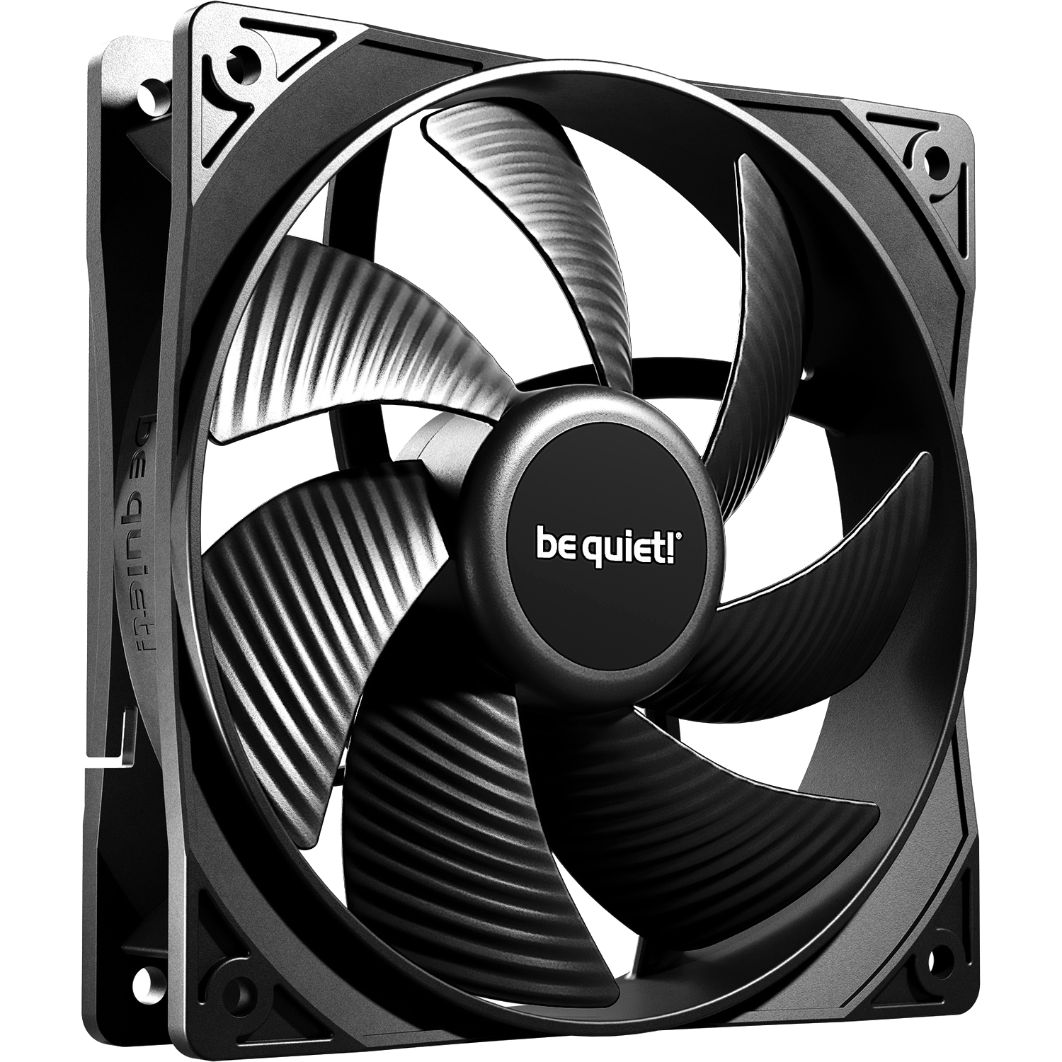 Кулер для корпуса/ Case Cooler be quiet! PURE WINGS 3 120mm PWM (120x120x25mm, 4-pin PWM, 49.9CFM, 25.5dBA, 1600RPM, Black)