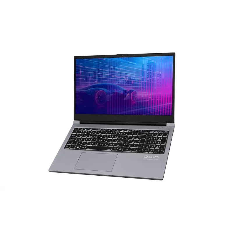 Ноутбук Osio CyberLine C150i-002 Core i5 12600H 16Gb SSD512Gb NVIDIA GeForce RTX4050 6Gb 15.6" IPS F