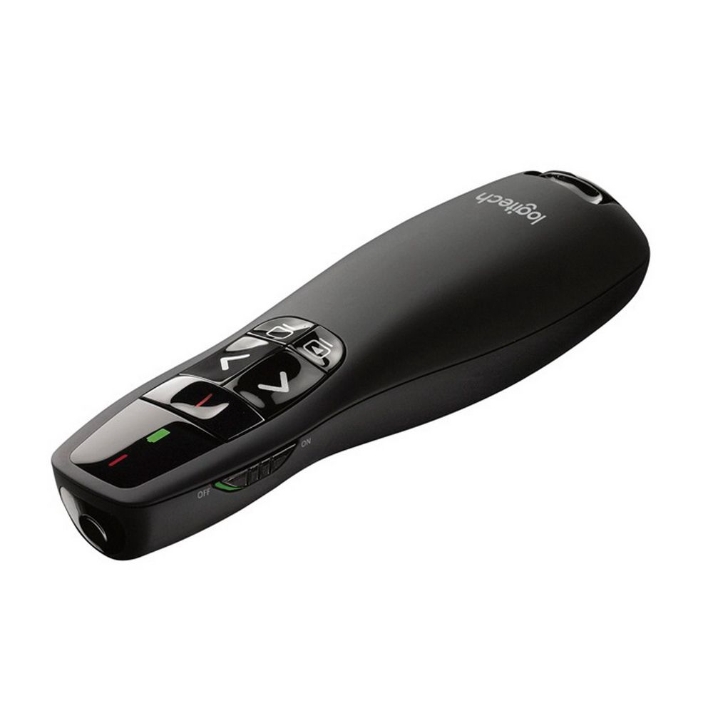 Презентер Logitech R400 Radio USB (15м) черный