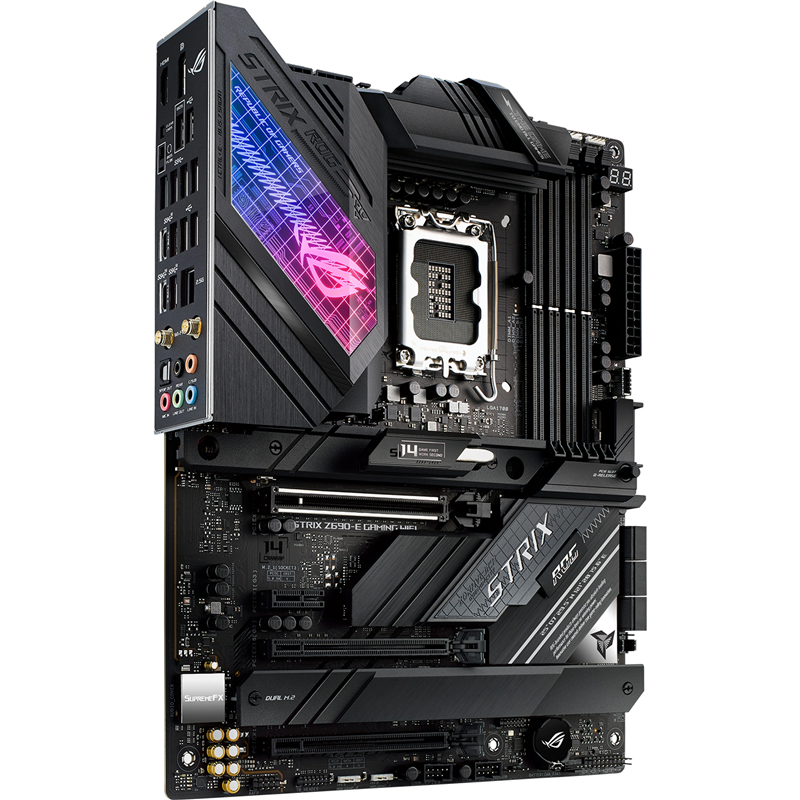 Материнская плата Asus ROG STRIX Z690-E GAMING WIFI Soc-1700 Intel Z690 4xDDR5 ATX AC`97 8ch(7.1) 2.