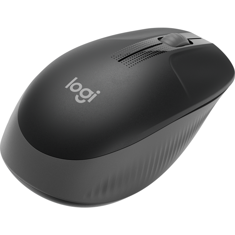 Мышь беспроводная Lgitech M190 Charcoal |910-005905| черная, оптическая, 1000dpi, 2.4GHz, USB-ресиве