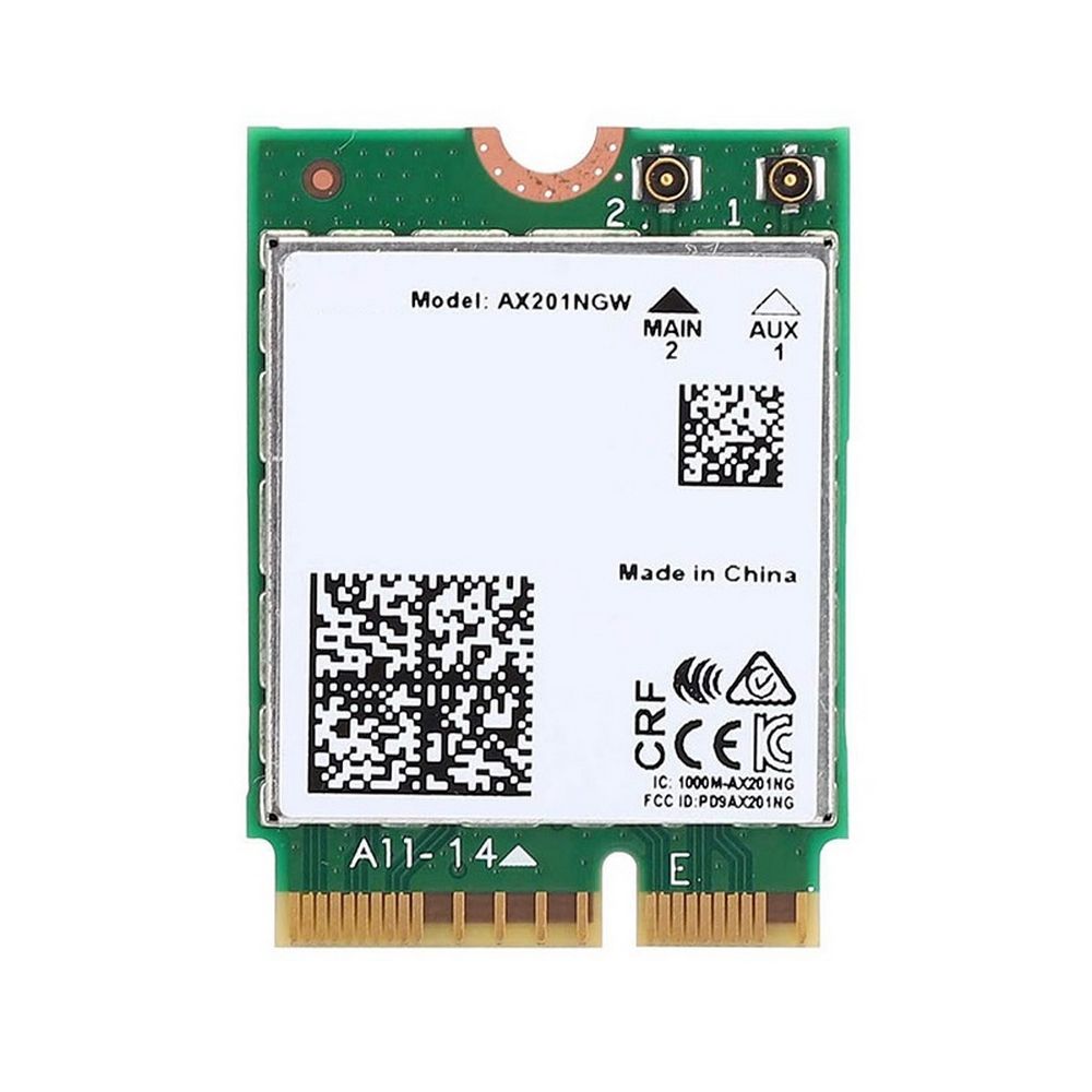 Адаптер беспроводной связи (Wi-Fi) Intel Адаптер Intel® Wi-Fi серии 6 AX201 (AX201.NGW) 2230, 2x2 AX