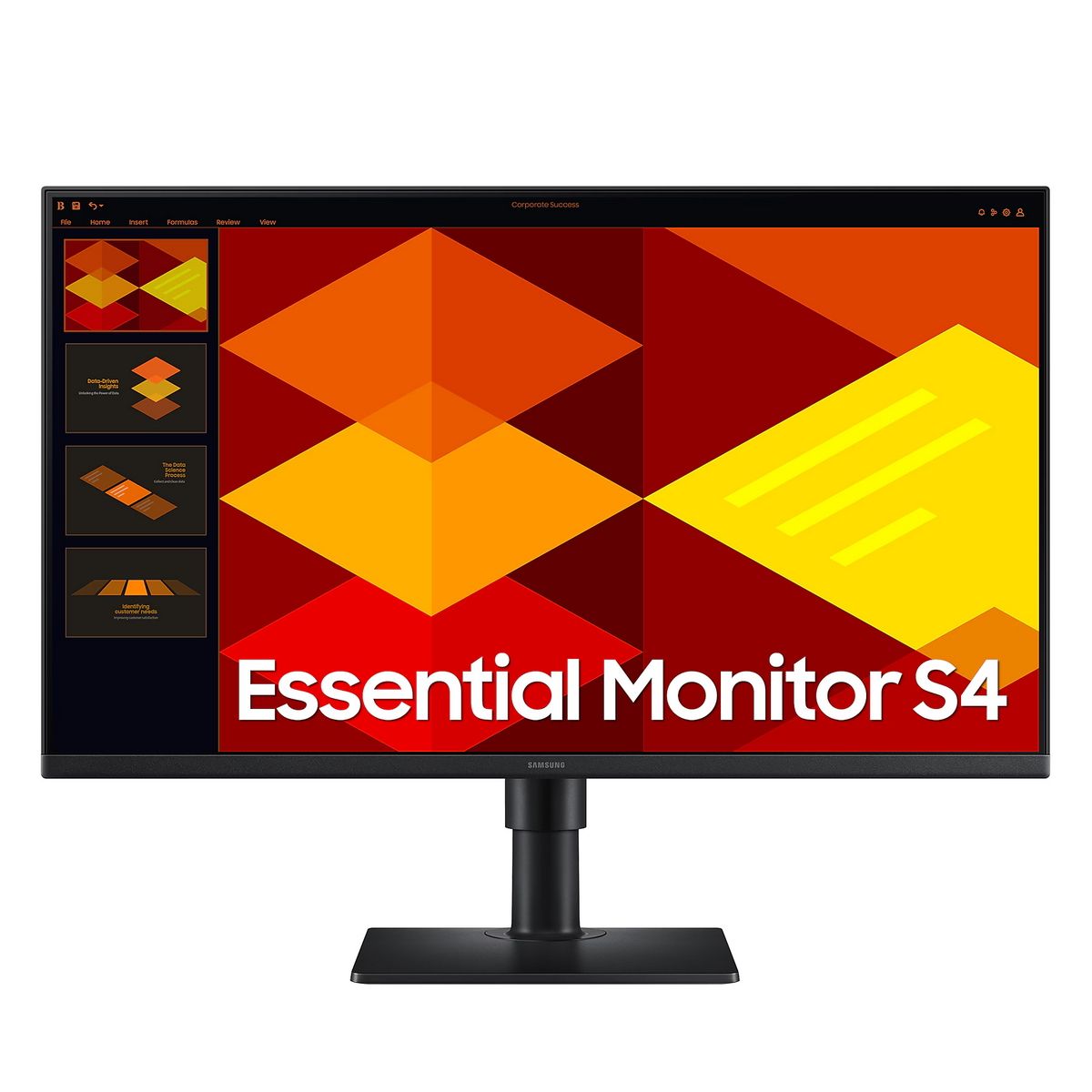 Монитор Samsung 27" Essential S4 S27D400GAIXCI черный IPS LED 16:9 HDMI матовая HAS Piv 250cd 178гр/