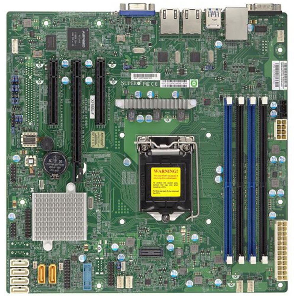 Материнская плата серверная SUPERMICRO Socket 1151, Intel C232, 4 слота DDR4 DIMM, 1600-2133 МГц, As