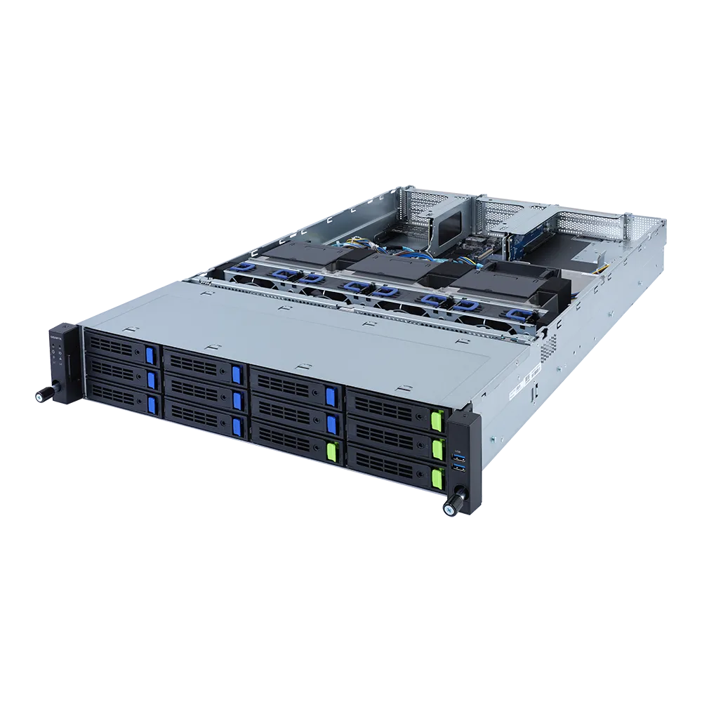 Серверная платформа Gigabyte R282-G30 2U, 2x LGA4189, 32x DIMM DDR4, 12x 3.5" SAS/SATA 4