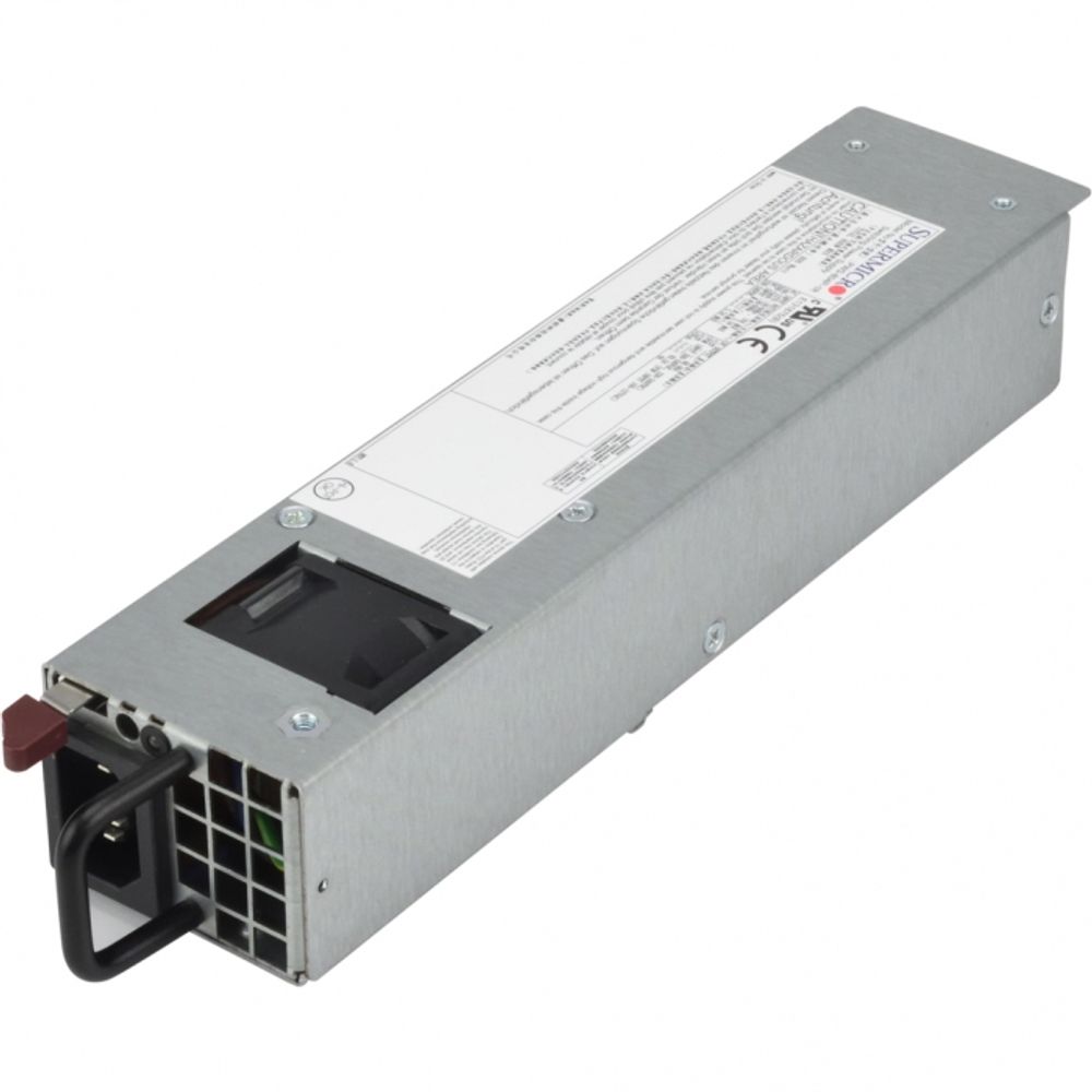 Supermicro PWS-606P-1R Блок питания SuperMicro 1U 600W Redundant Short Depth High Efficiency Power S