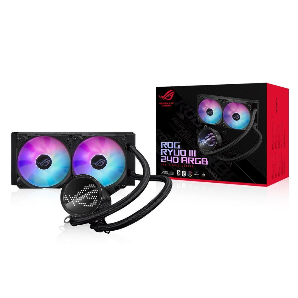ROG RYUO III 240 ARGB /AIO COOLER,ASETEK,EMMA,ARGB,AURA (90RC00J1-M0UAY0) /AIO COOLER,ASETEK,EMMA,AR