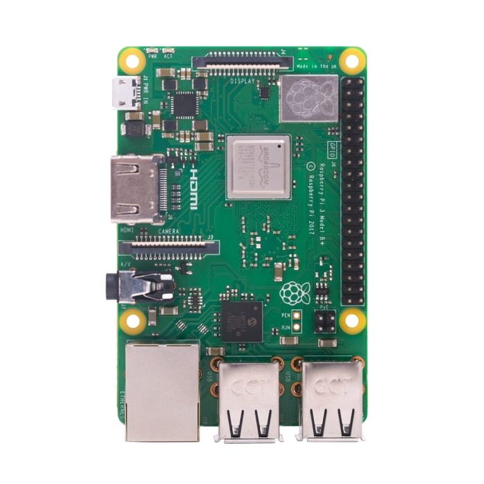 ПК Мини Raspberry NUC Pi 3 Model B+ BCM2837B0 (1.4) 1Gb CR noOS GbitEth WiFi BT (RA433)