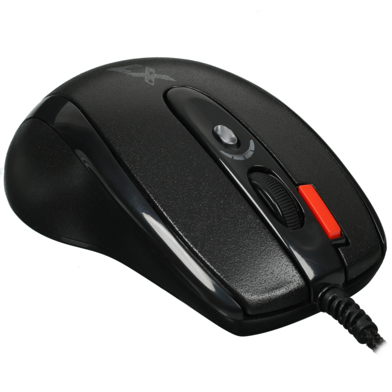 Мышь A4Tech XL-750BK черный лазерная 3600dpi USB 6but (XL-750BK USB)
