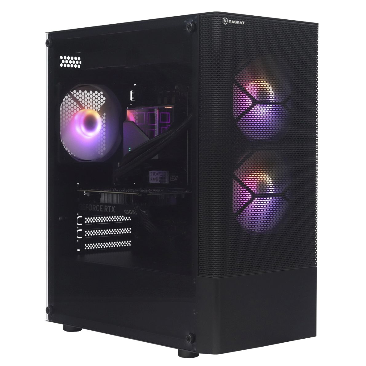 Компьютер Raskat Strike 520 (Intel Core i5-12400F, H610, RAM 16Gb, SSD M.2 2280 512Gb, NVIDIA GeForc