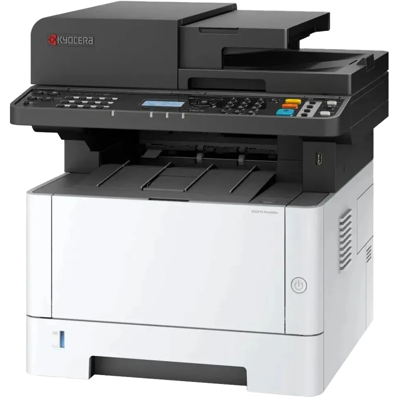МФУ лазерный Kyocera Ecosys MA4000fx (110C1B3NL0) A4 Duplex Net белый