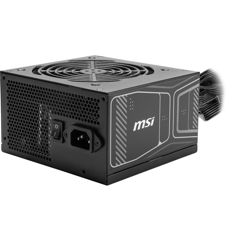 Блок питания MSI MAG A850GN PCIE5, 850W 80+ Gold (ATX, 3.1, PCIe 5.1, Non-modular, 1x24(20+4)pin, 2x