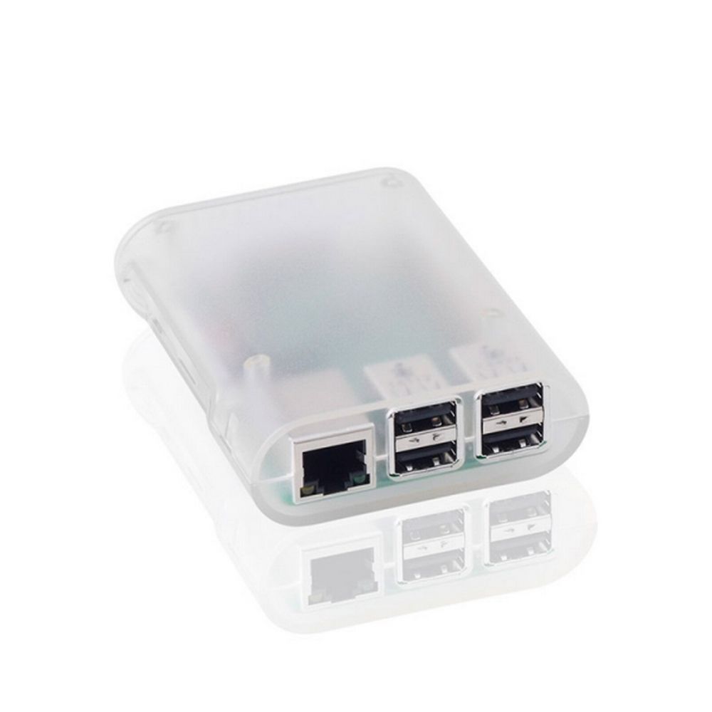 Корпус ACD RA076 Transparent ABS Plastic Injection Molding case with Stripe for Raspberry Pi 3 B (пр