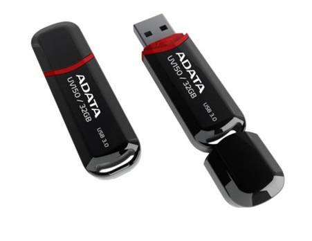 Флеш Диск A-Data 128GB AUV150 AUV150-128G-RBK USB3.0 черный