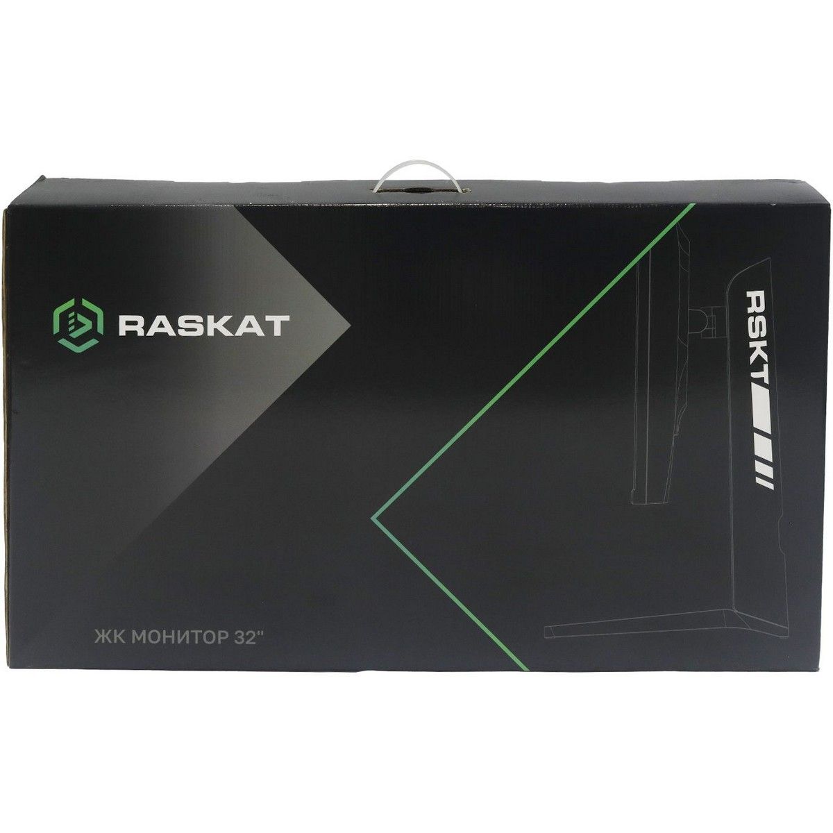 Монитор Raskat 32" I32U6D (IPS, 3840×2160, HDMI+DP+Audio output, 5 ms, 178°/178°, 1000:1, 60Hz,