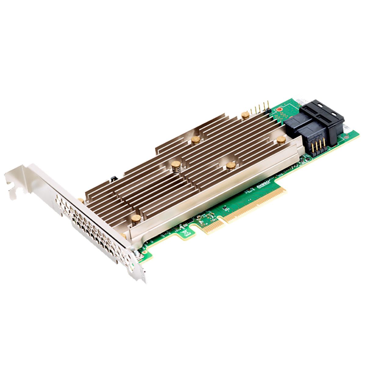 RAID-контроллер Broadcom 9460-8i SGL  (05-50011-02)  PCIe 3.1 x8 LP, SAS/SATA/NVMe, RAID 0,1,5,6,10,