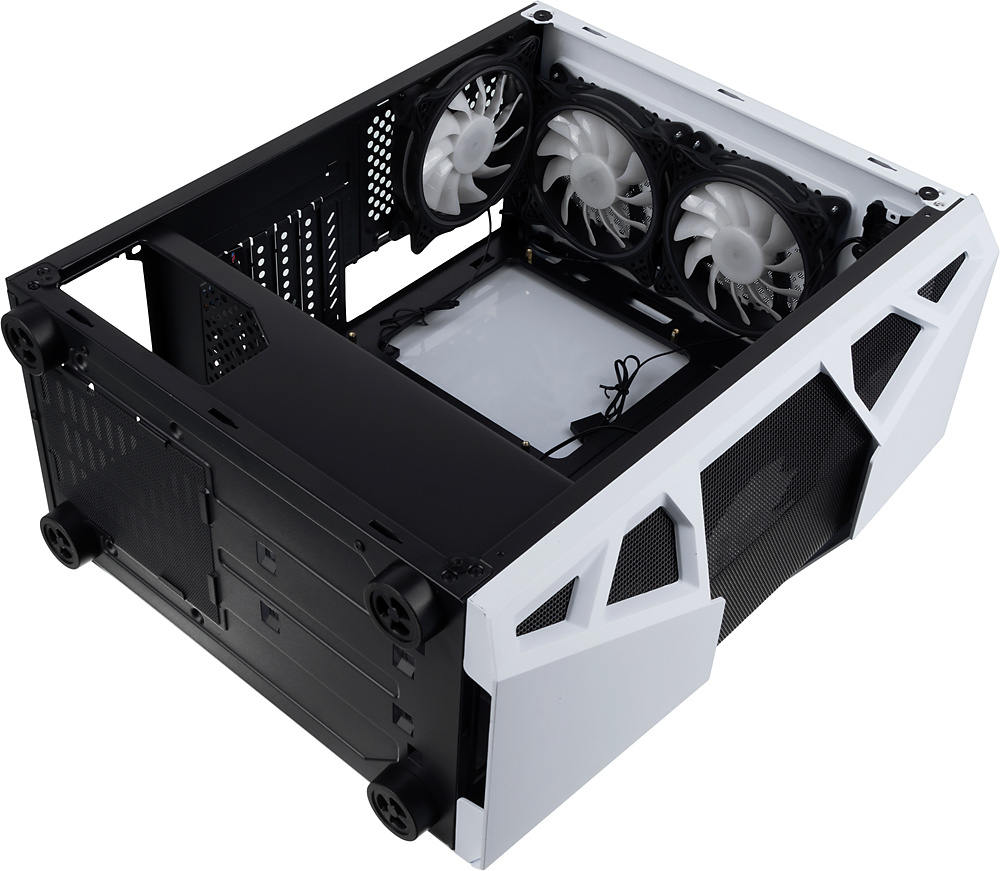 Корпус Formula CL-3303W RGB белый без БП ATX 2x120mm 2xUSB2.0 1xUSB3.0 audio bott PSU