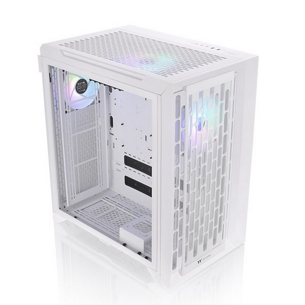 Корпус Thermaltake CA-1X7-00F6WN-01 CTE C700 TG ARGB Snow/White/Win/SPCC/Tempered Glass*2/CT140 ARGB