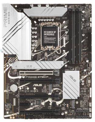 Материнская плата Asus PRIME Z790-P Soc-1700 Intel Z790 4xDDR5 ATX AC`97 8ch(7.1) 2.5Gg RAID+HDMI+DP