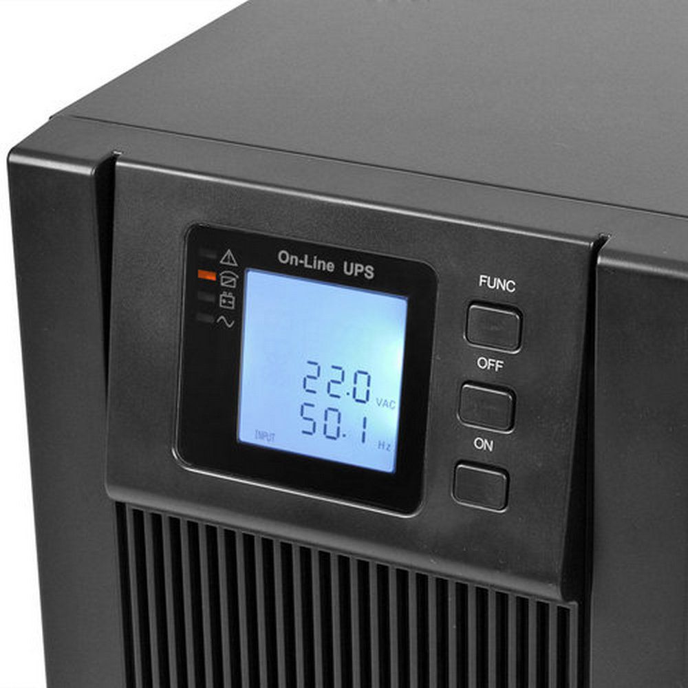 ИБП POWERMAN Online 3000I N (IEC320) Мощность 3000 ВА/2700 Вт, батареи: 12 В 9 Ач - 6 шт. Подключени