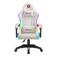 Игровое кресло Energy Белый,RGB,класс 4,PU DEFENDER