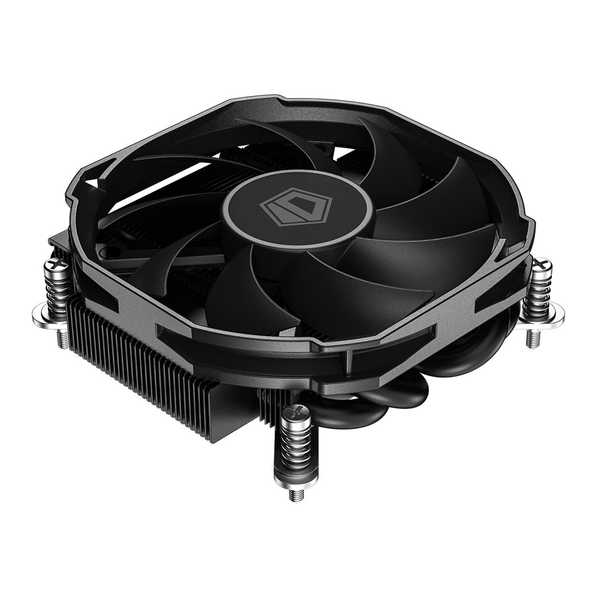 Устройство охлаждения(кулер) ID-Cooling IS-30i Soc-1200/1700/1851 черный 4-pin 17-36dB Al+Cu 100W 26