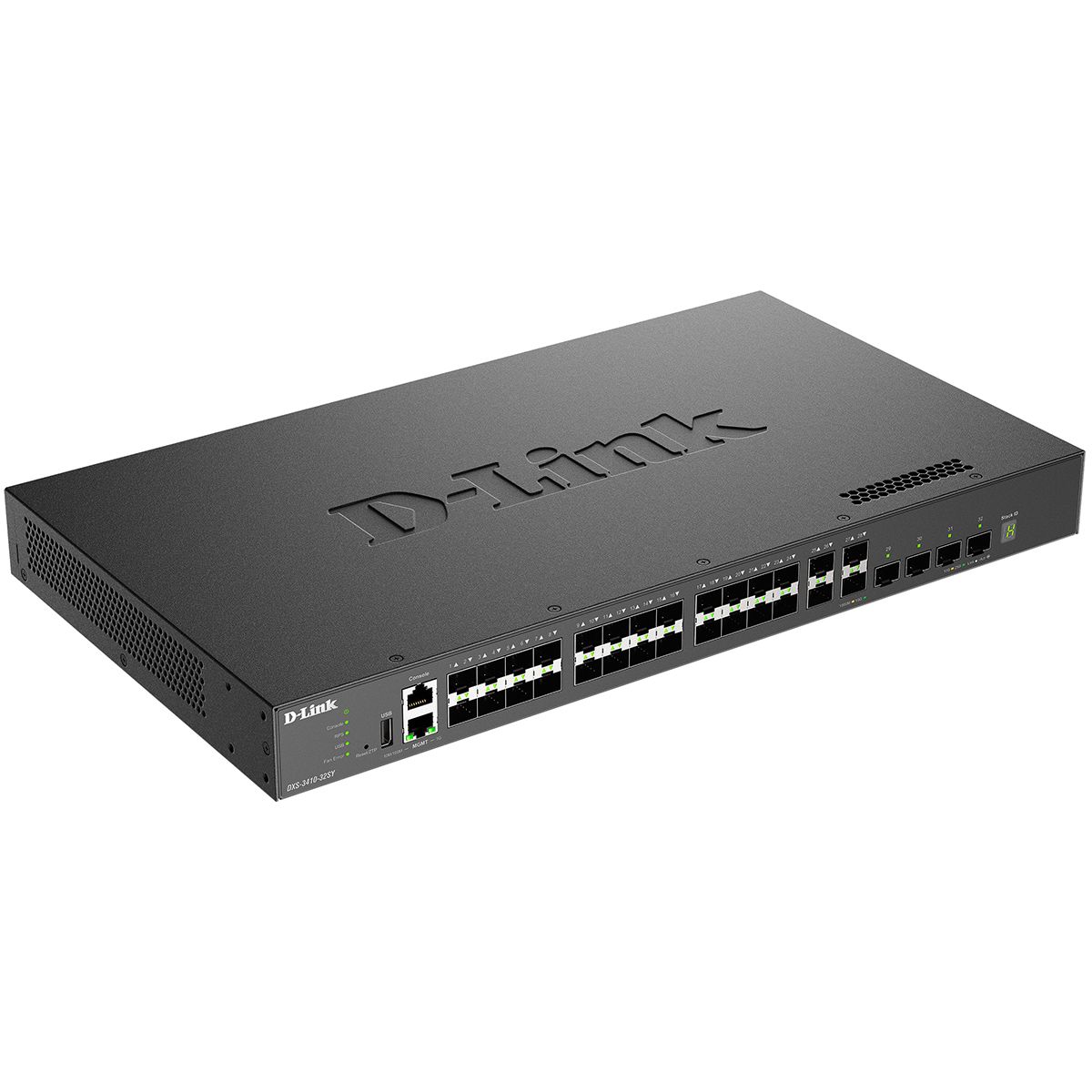 Коммутатор D-Link DXS-3410-32SY/A1A Управляемый L3 стекируемый коммутатор с 28 портами 10GBase-X SFP