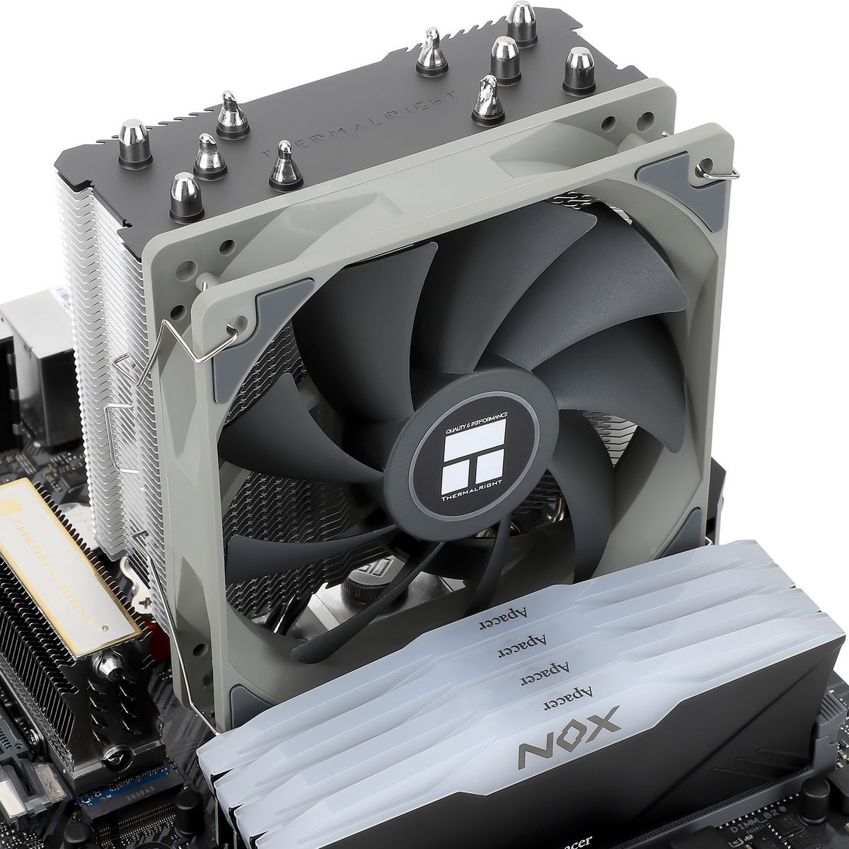 Вентилятор для процессора Cooler Thermalright Assassin King 120 SE/ PWM/ all Intel/AMD/ 6mm*5/ Screw