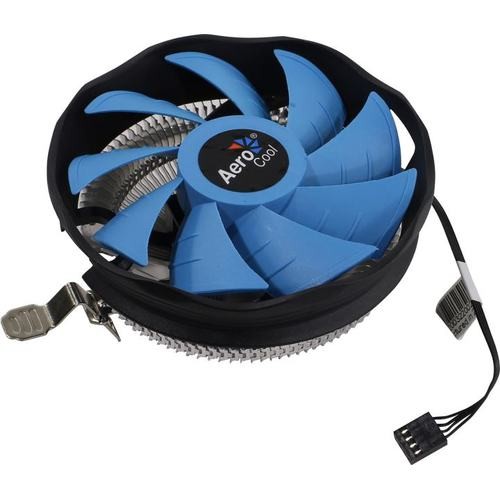 Устройство охлаждения(кулер) Aerocool Verkho Plus Soc-AM5/AM4/1200/1700/1851 черный/синий 4-pin 10-2