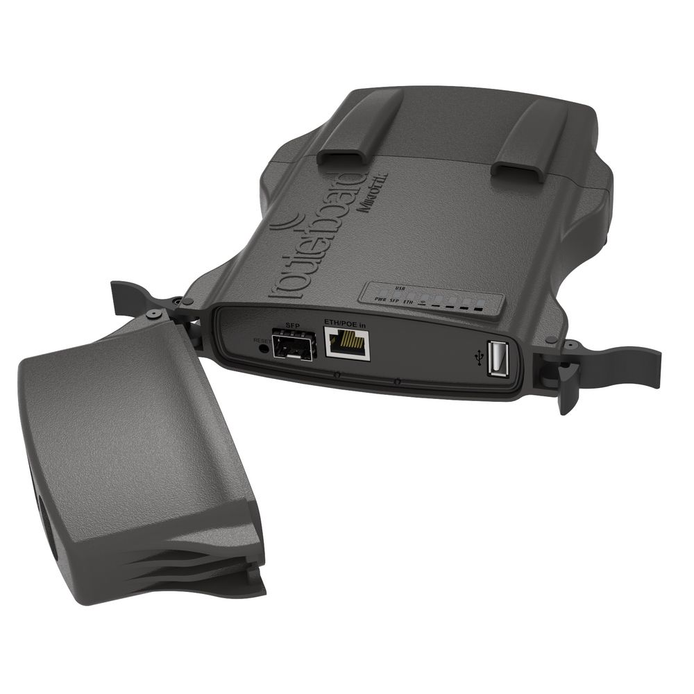Точка доступа MikroTik NetMetal 5 (RB922UAGS-5HPACD-NM) AC900 10/100/1000BASE-TX черный