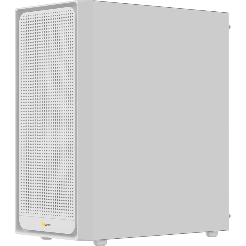 Корпус Ocypus Gamma C50 WH, Mini-Tower, TG, no fans, 1xUSB-A 3.0 + 2xUSB 2.0, mATX, mITX White