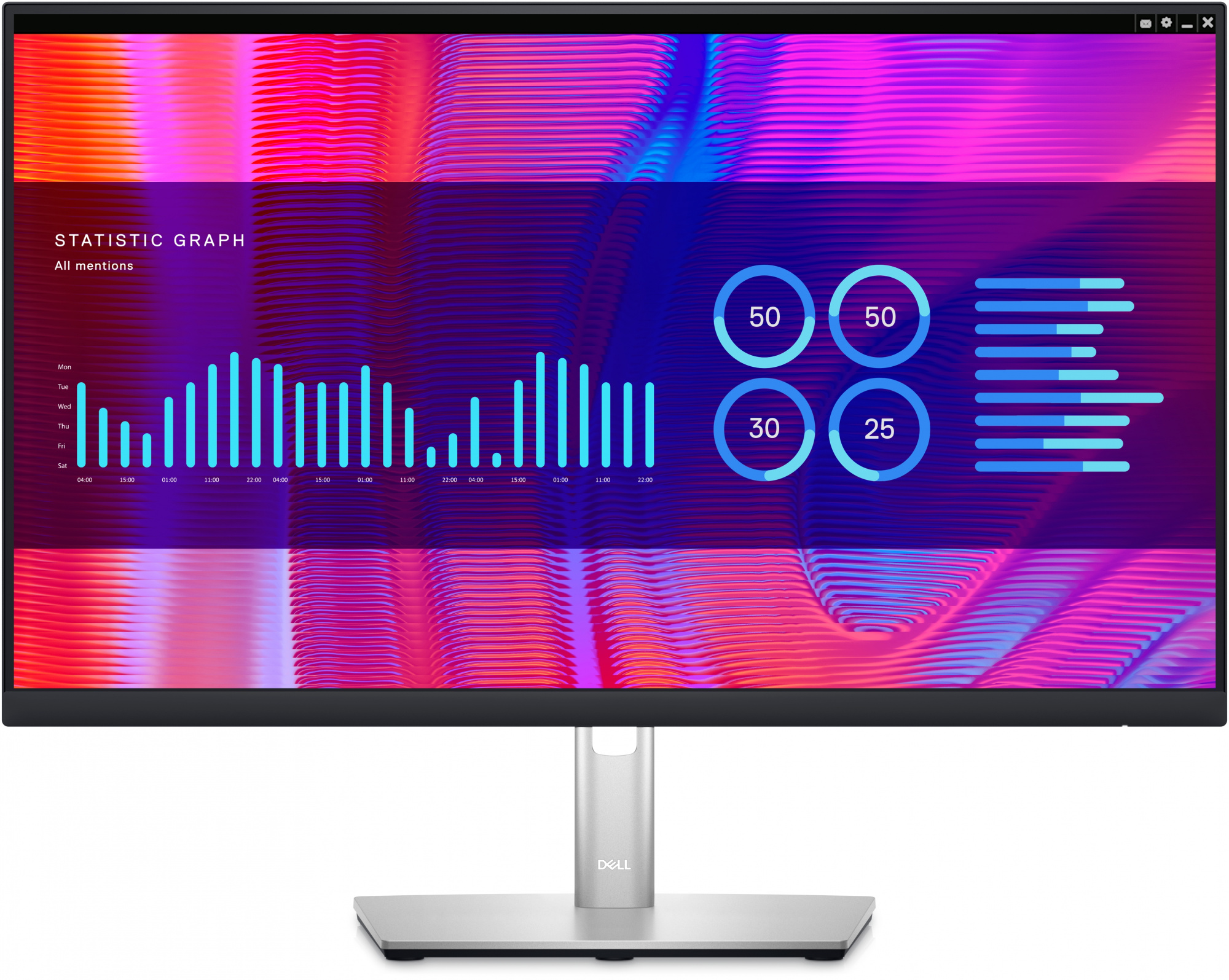 Монитор Dell 23.8" P2423DE черный IPS LED 5ms 16:9 HDMI матовая HAS Piv 1000:1 300cd 178гр/178гр 256