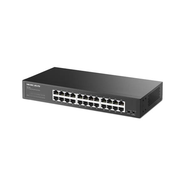 Коммутатор Mercusys MS124GS (L2) 24x1Гбит/с неуправляемый