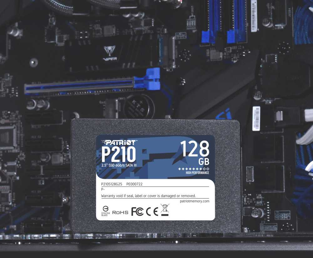 Накопитель SSD Patriot SATA-III 128GB P210S128G25 P210 2.5"