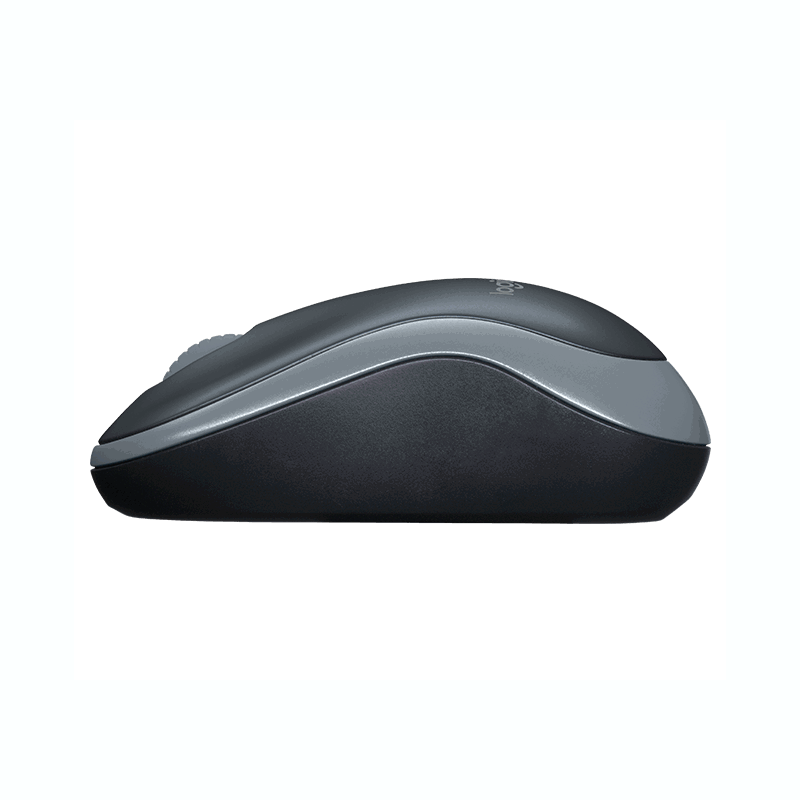 Мышь Logitech M185 черный/серый оптическая 1000dpi беспров. USB для ноутбука 2but (910-002252)