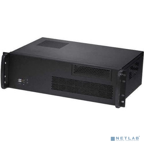 Procase Корпус 3U rear/front-access server case, черный, без блока питания, глубина 300мм, MB 12"x9.