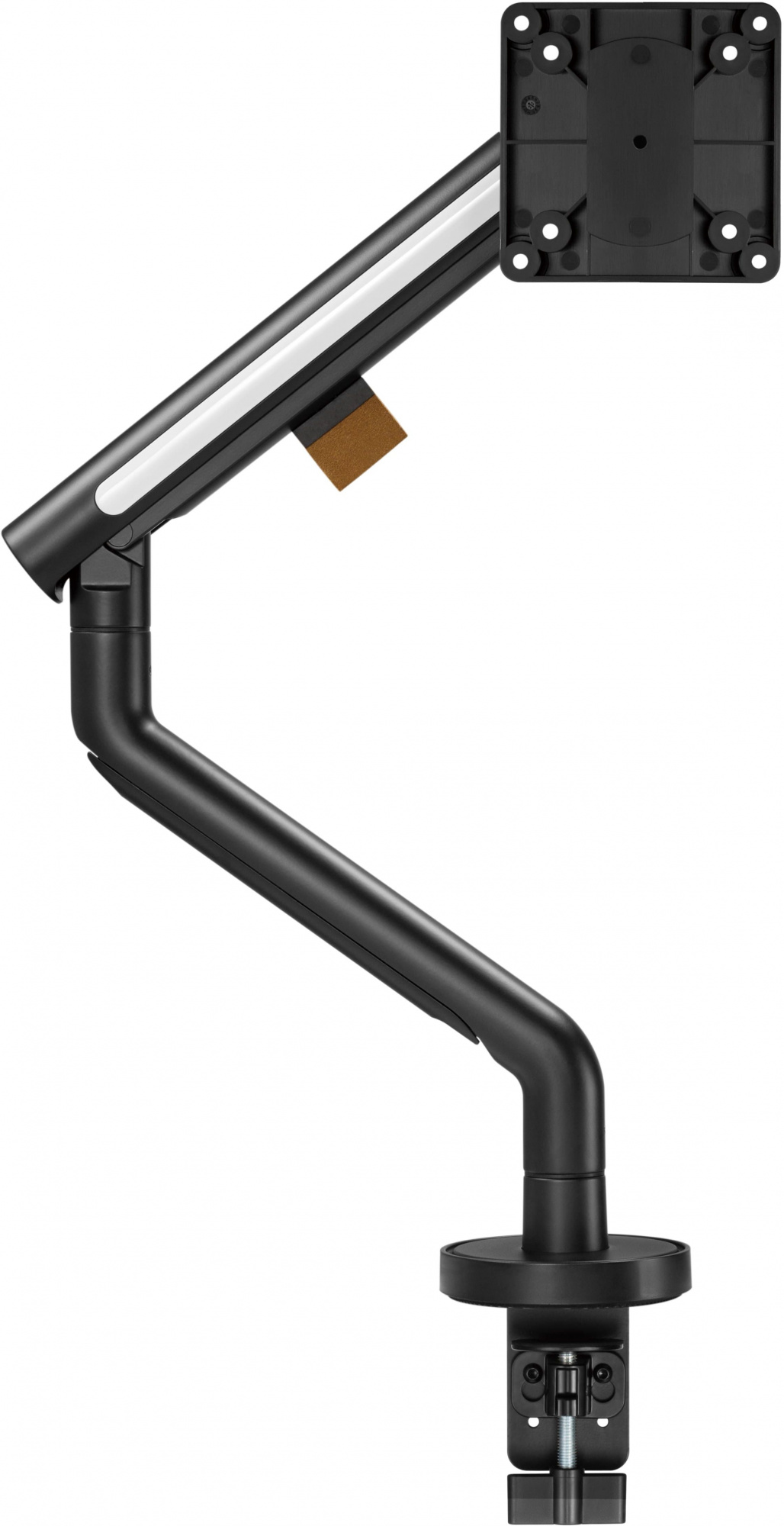 Кронштейн для мониторов Ultramounts UM725B черный 17"-32" макс.9кг крепление к столешнице поворот и 