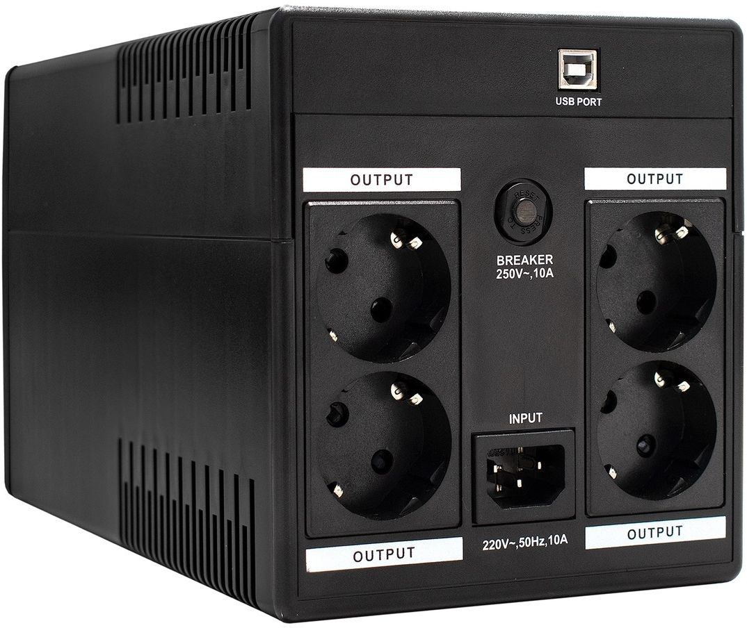 Источник бесперебойного питания Exegate SpecialPro EP285490RUS 750Вт 1200ВА черный