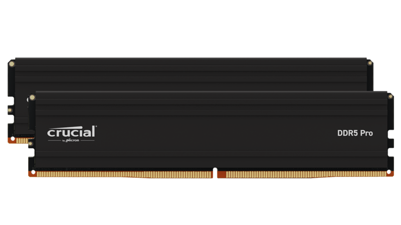Оперативная память CRUCIAL by MICRON DDR5-5600 96GB Kit 2x48GB UDIMM CL46 1.1V