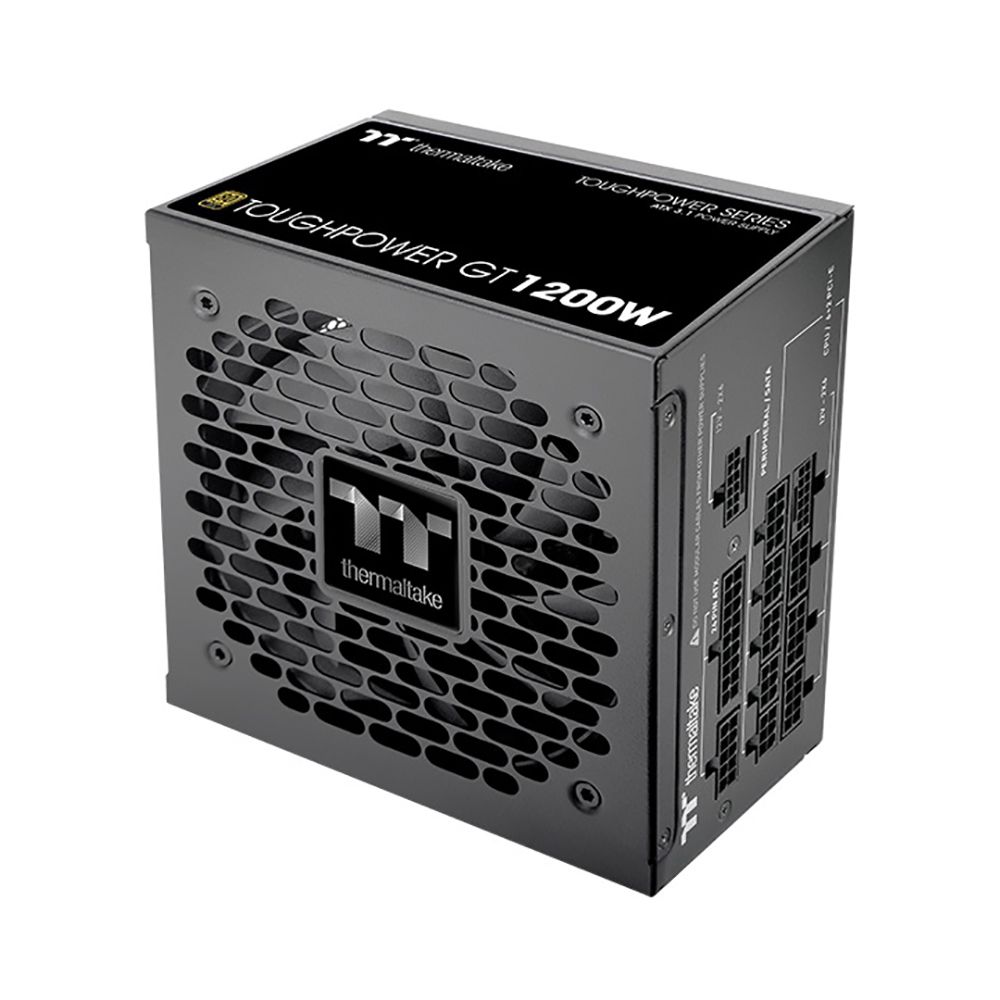 Блок питания Thermaltake ATX 1200W Toughpower GT 80+ gold 24pin APFC 120mm fan 6xSATA Cab Manag RTL