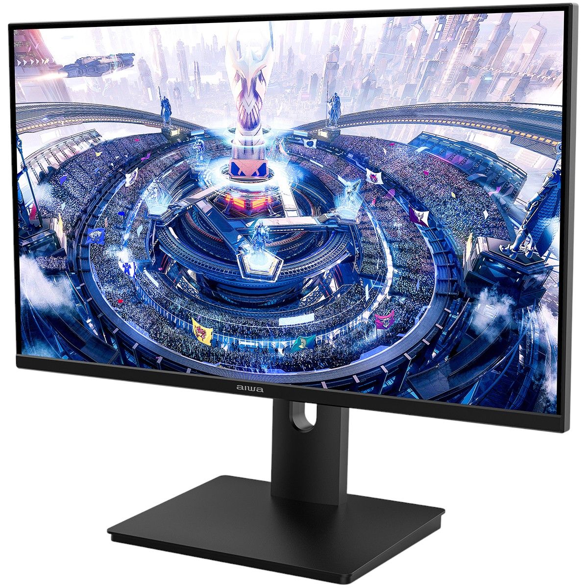 Монитор 27" AIWA MQ272A  IPS, 2560x1440, 100Hz, 4ms, 300сd/m, 1500:1, HDR | HDMI(2.0), DP(1.2),