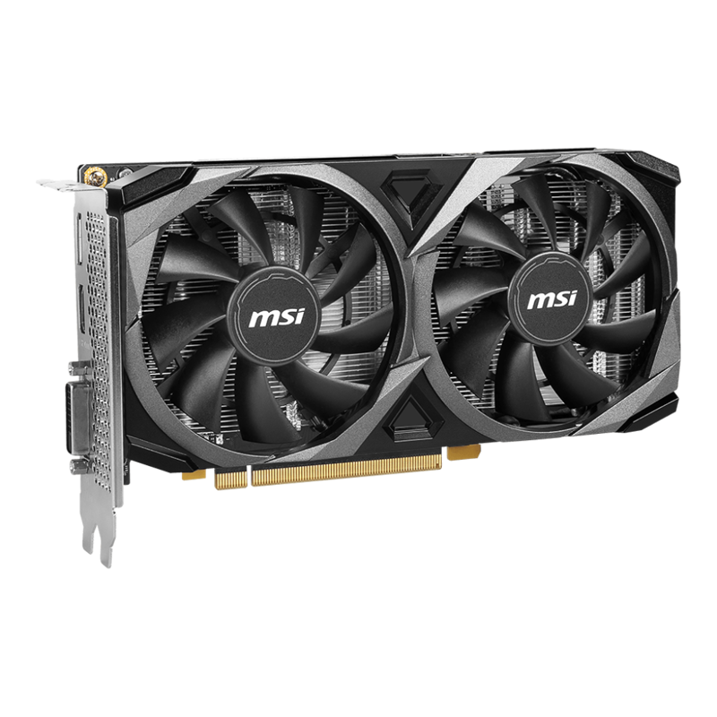 Видеокарта MSI PCI-E 4.0 RTX 3050 VENTUS 2X XS 8G OC NVIDIA GeForce RTX 3050 8Gb 128bit GDDR6 1807/1