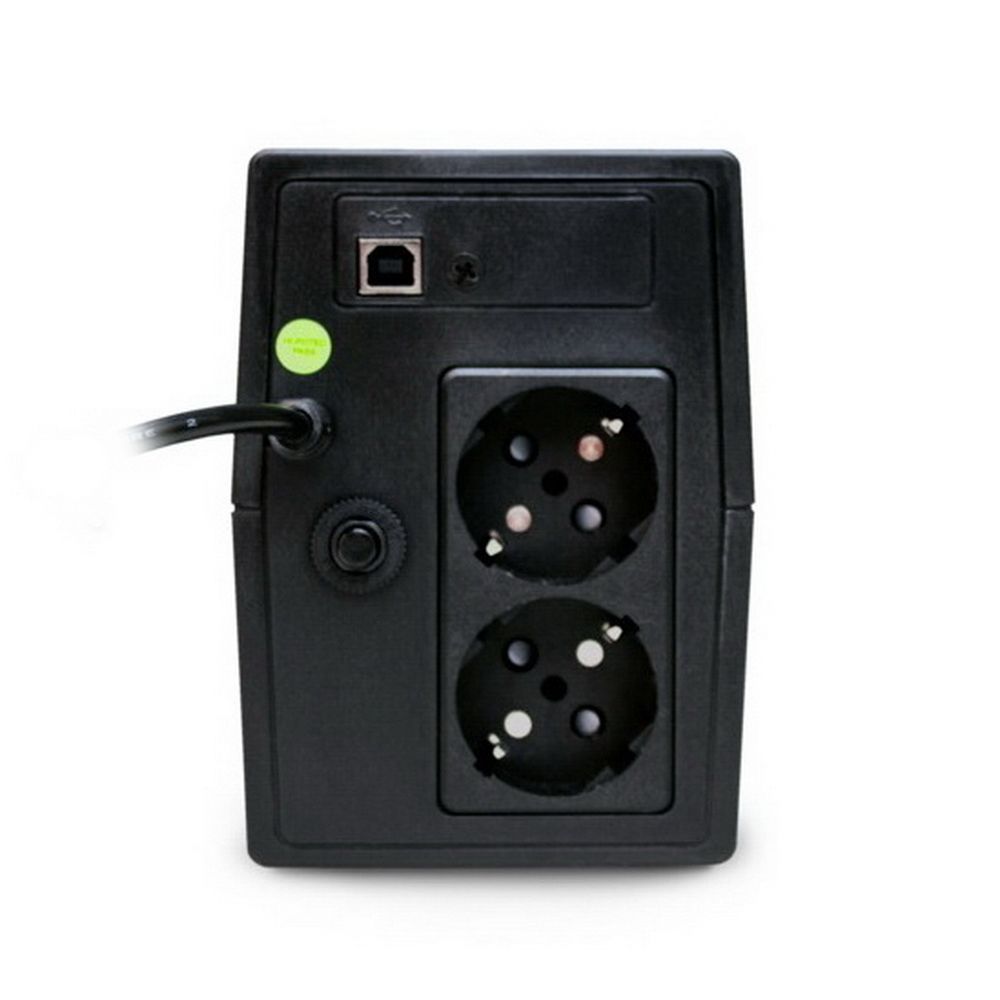 ИБП POWERMAN Back Pro 850Plus  Мощность 850 ВА/480 Вт, батареи: 12 В 9 Ач - 1 шт. Розетки Shuko - 2 