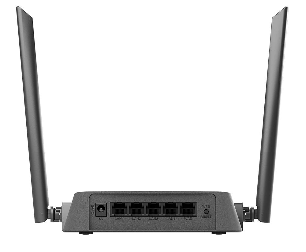 Роутер беспроводной D-Link DIR-615/Z1A N300 10/100BASE-TX черный